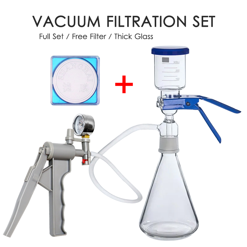 Medical Lab Kit - 実験用工業用詰め替えボトル,ガラスろ過真空装置付き水切りキット