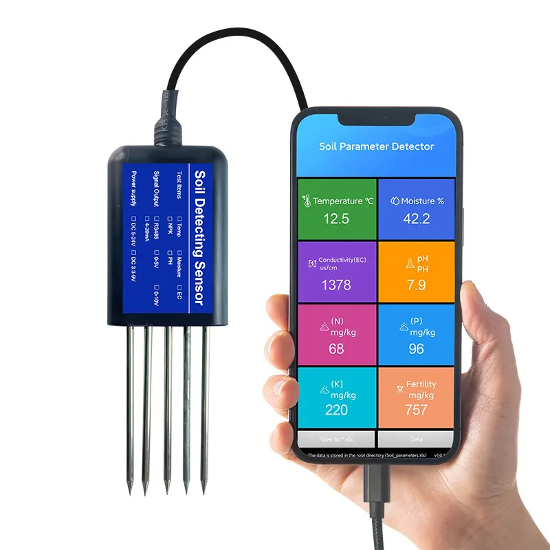 2026 TR-300 8-in-1 土壌水分計 RS485 - Ph Meter のレビューと価格