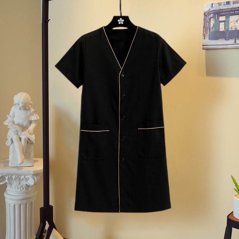 高品質の皮膚管理作業服白女性の半袖韓国コートスパマッサージセ - Medical Lab Coat のレビューと価格