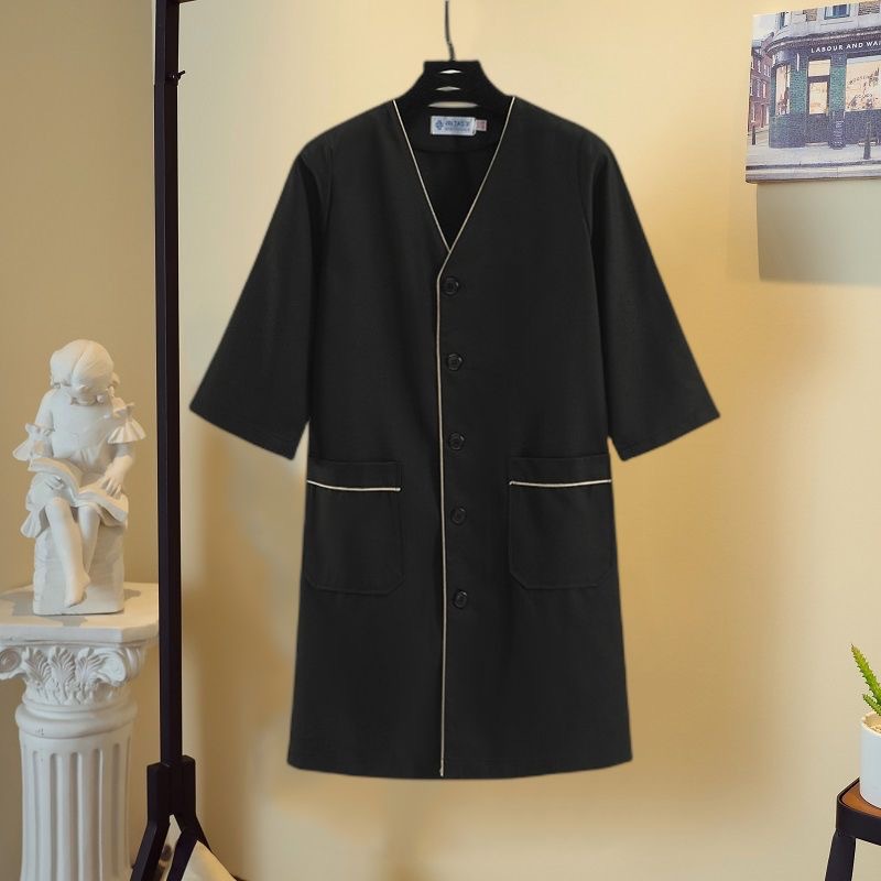 高品質の皮膚管理作業服白女性の半袖韓国コートスパマッサージセ - Medical Lab Coat のレビューと価格