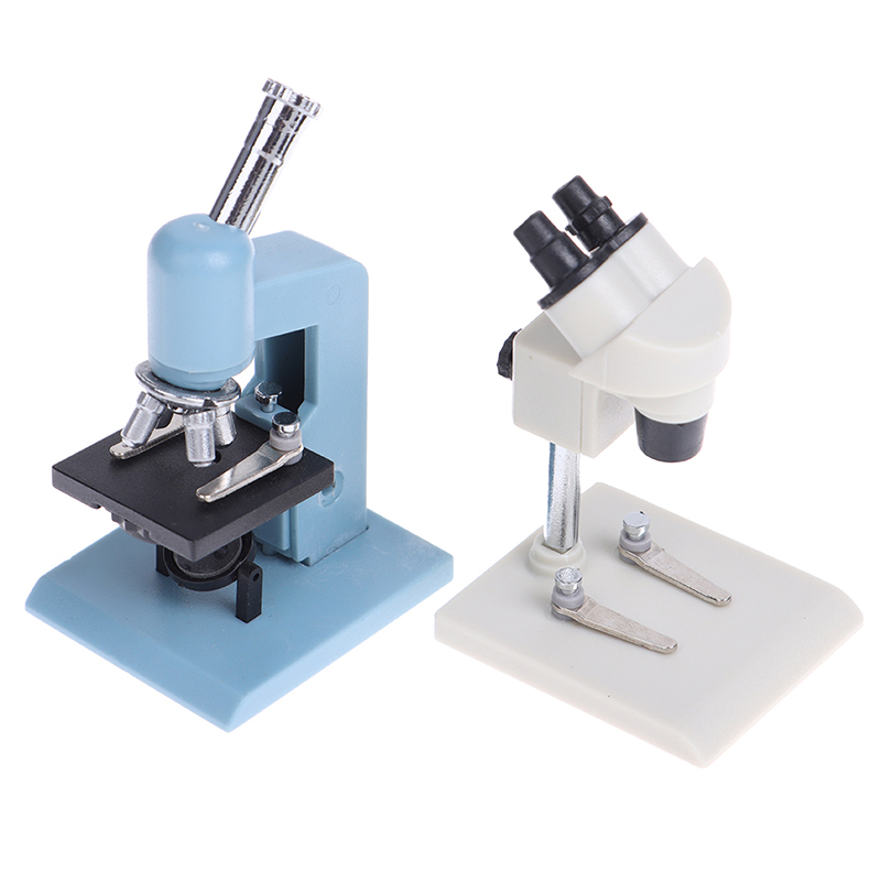1Pc 1:12 ドールハウスミニチュア顕微鏡実験装置モデル - Medical Laboratory Technology のレビューと価格