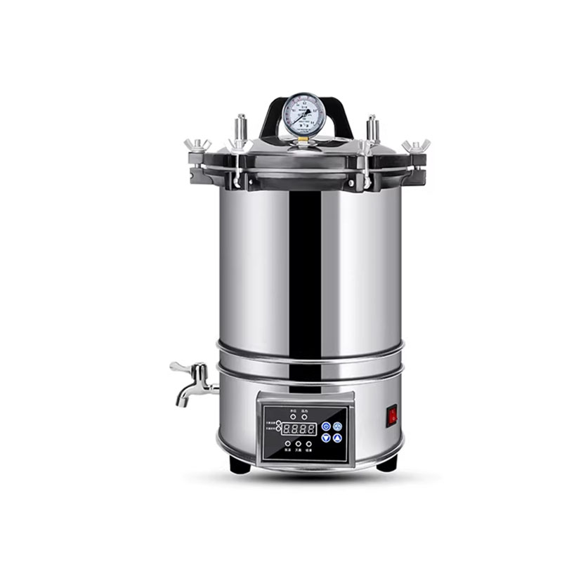 18/24L ポータブル高圧滅菌器ステンレス鋼蒸気滅菌ポット - Medical Laboratory のレビューと価格