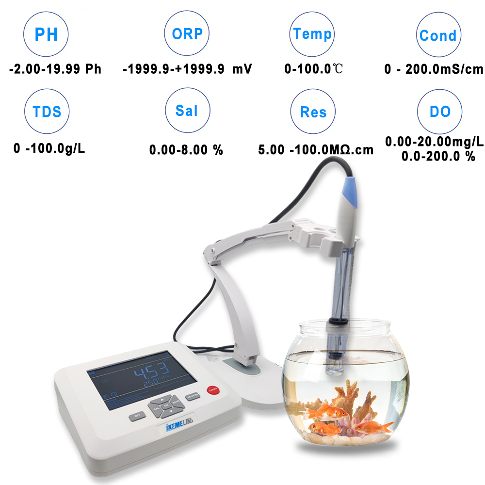 WEIAI研究所 水質分析器 卓上pHメーター EC/DO/ - Ph Meter のレビューと価格