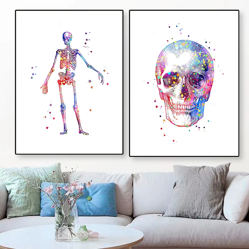 Unframe 解剖学医療ポスター花器官ウォールアートキャン - Medical Lab Pictures のレビューと価格