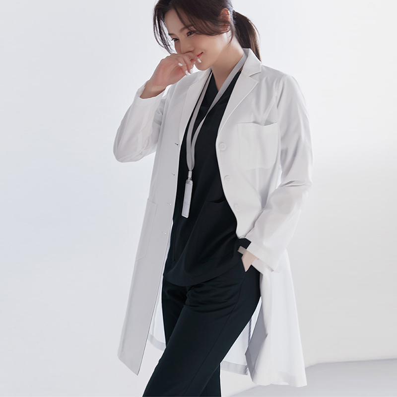 韓国風ドクターホワイトコート 長袖作業服 医学生、研究室、美 - Medical Lab Years のレビューと価格