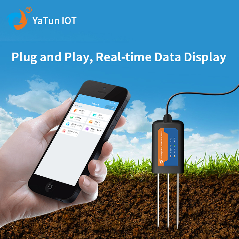 IoT 4G農業用デジタル土壌NPK EC pH植物湿度計水 - Ph Meter のレビューと価格