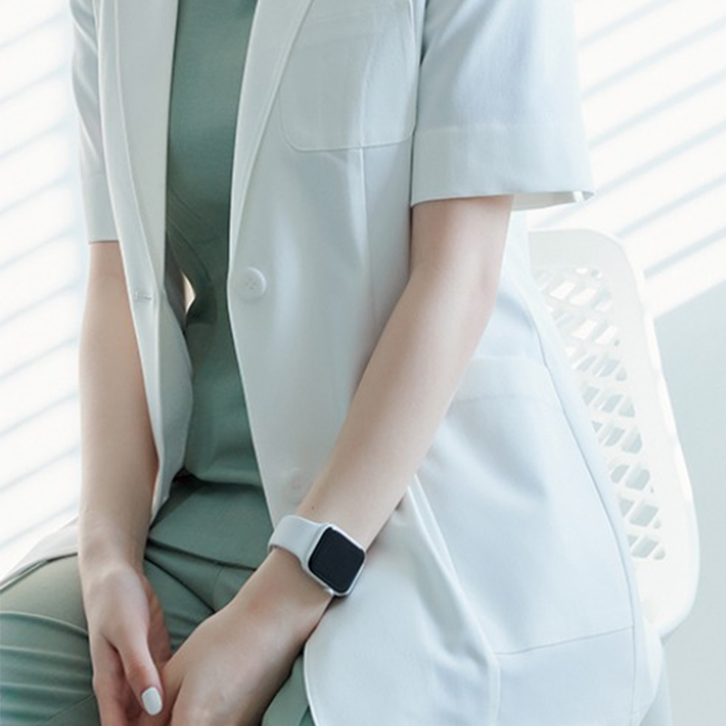 韓国スタイルのハイエンド医療美容制服白い白衣女性の歯科オフィ - Medical Lab Years のレビューと価格
