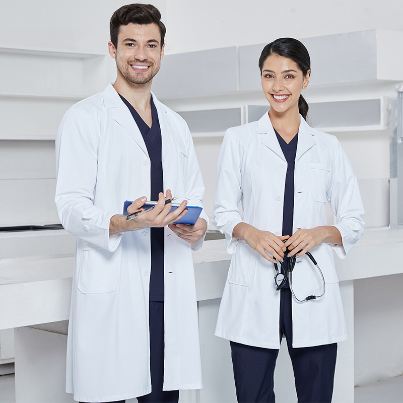 パフォーマンス実験室コート,女性または男性用の静かな室内必需 - Medical Lab Coat のレビューと価格