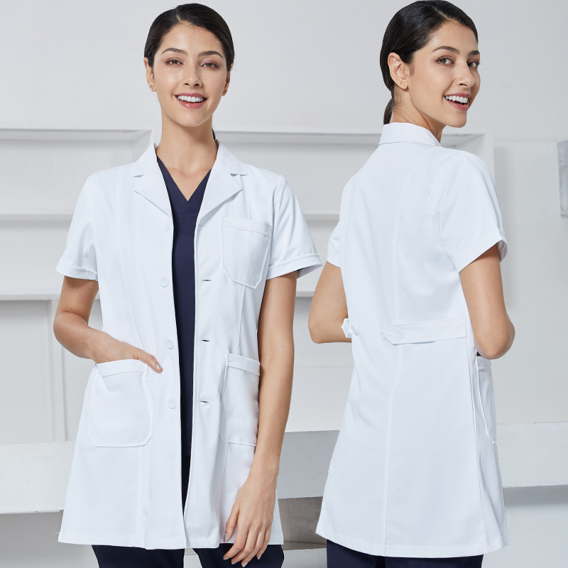 パフォーマンス実験室コート,女性または男性用の静かな室内必需 - Medical Lab Coat のレビューと価格