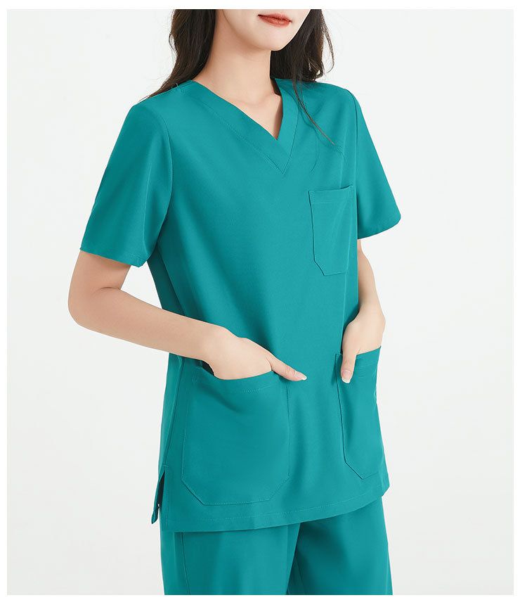 女性用高級弾性トップス、パンツ、手術室医療用ブラシ、手術着 - Medical Lab Coat のレビューと価格