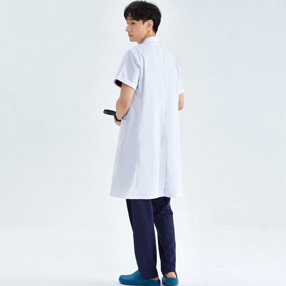 男性と女性のための白い看護ユニフォーム,病院の実験室,薄い看 - Medical Lab Coat のレビューと価格