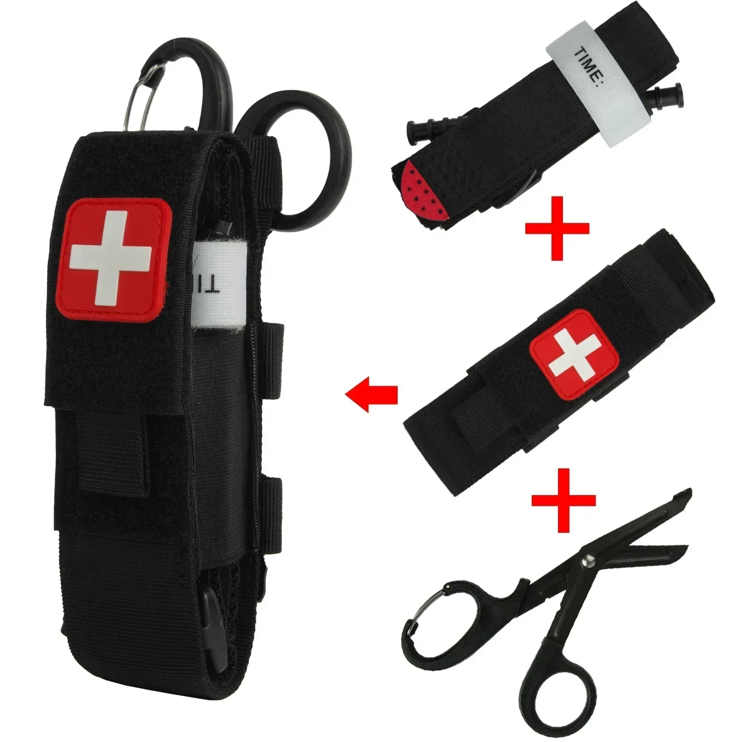 戦術的な軍事応急処置キット止血帯モールサバイバルセットポーチ - Medical Lab Kit のレビューと価格